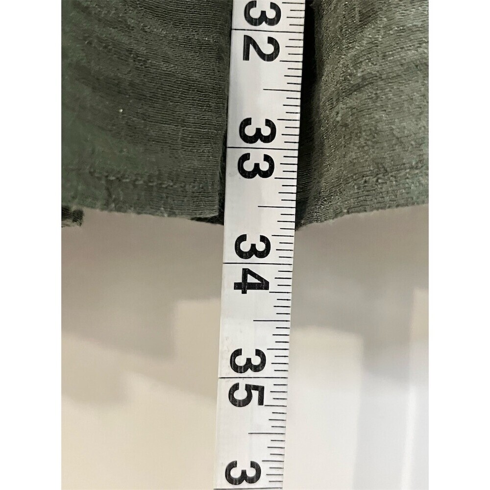 Altar'd State Dress Womens S Olive Green Boho Floral Embroidered Babydoll Tunic - Picture 9 of 11